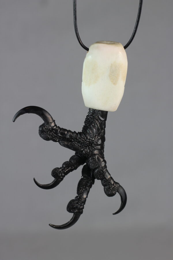Raven foot necklace/tupilaq amulet - Image 6