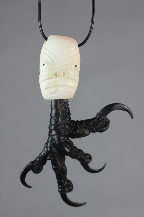 Raven foot necklace/tupilaq amulet - Image 7