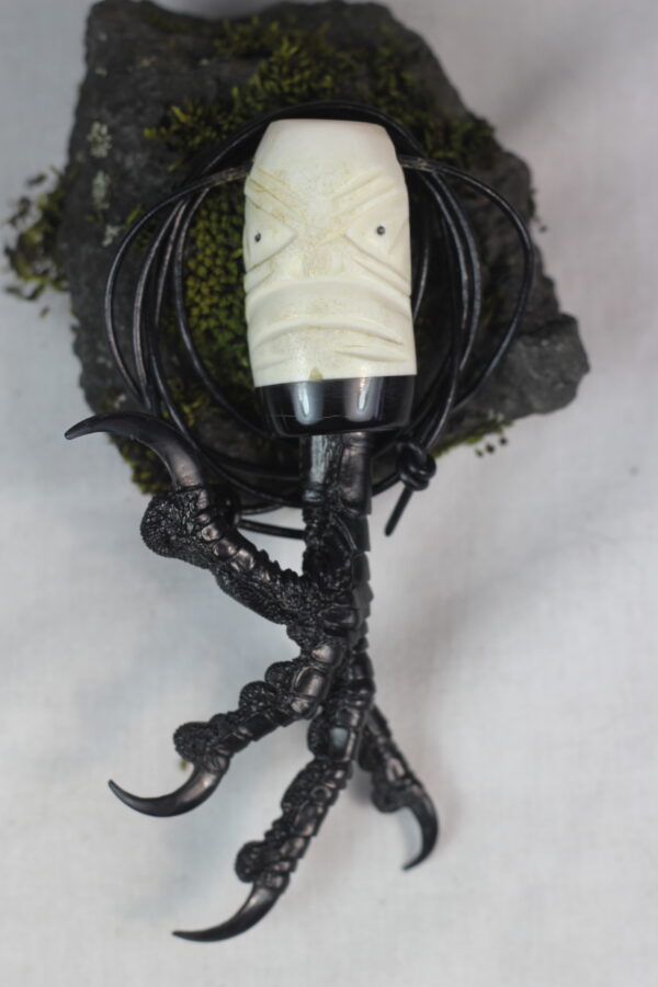 Raven foot necklace/tupilaq amulet #2 - Image 4
