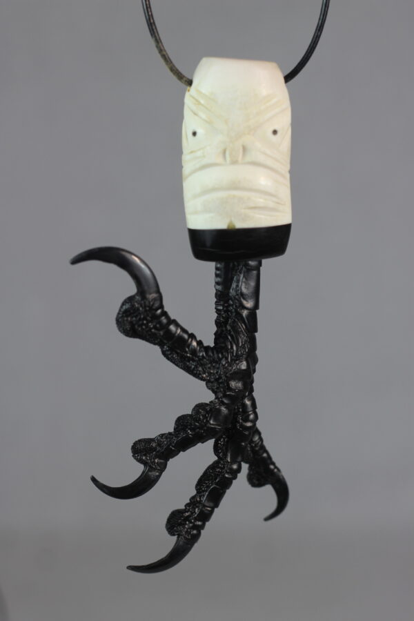 Raven foot necklace/tupilaq amulet #2 - Image 6