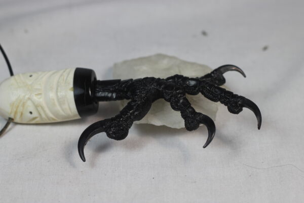 Raven foot necklace/tupilaq amulet #2 - Image 8