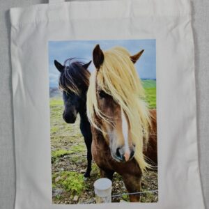 Icelandic horse/canvas bag