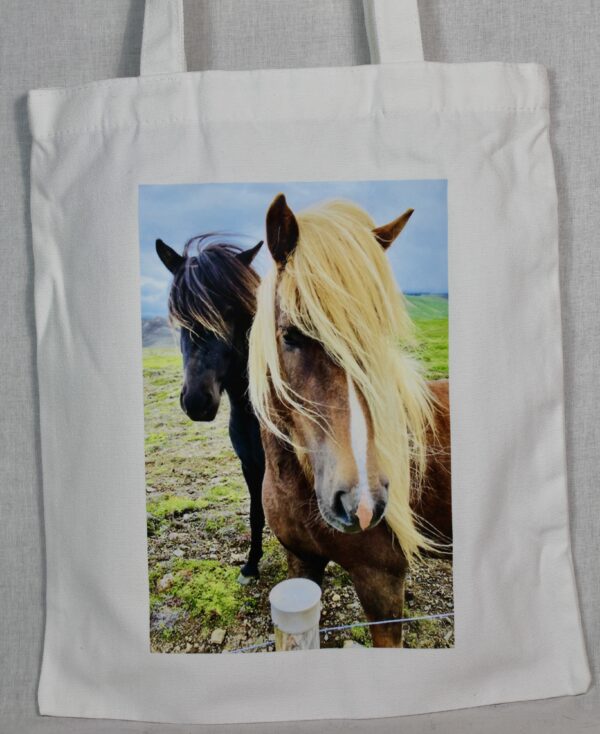 Icelandic horse/canvas bag